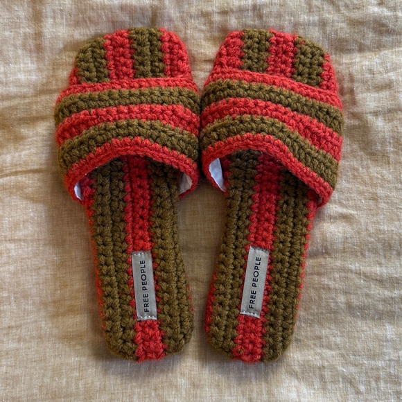 Free People show your stripes hand knitted sandal - Picture 3 of 17